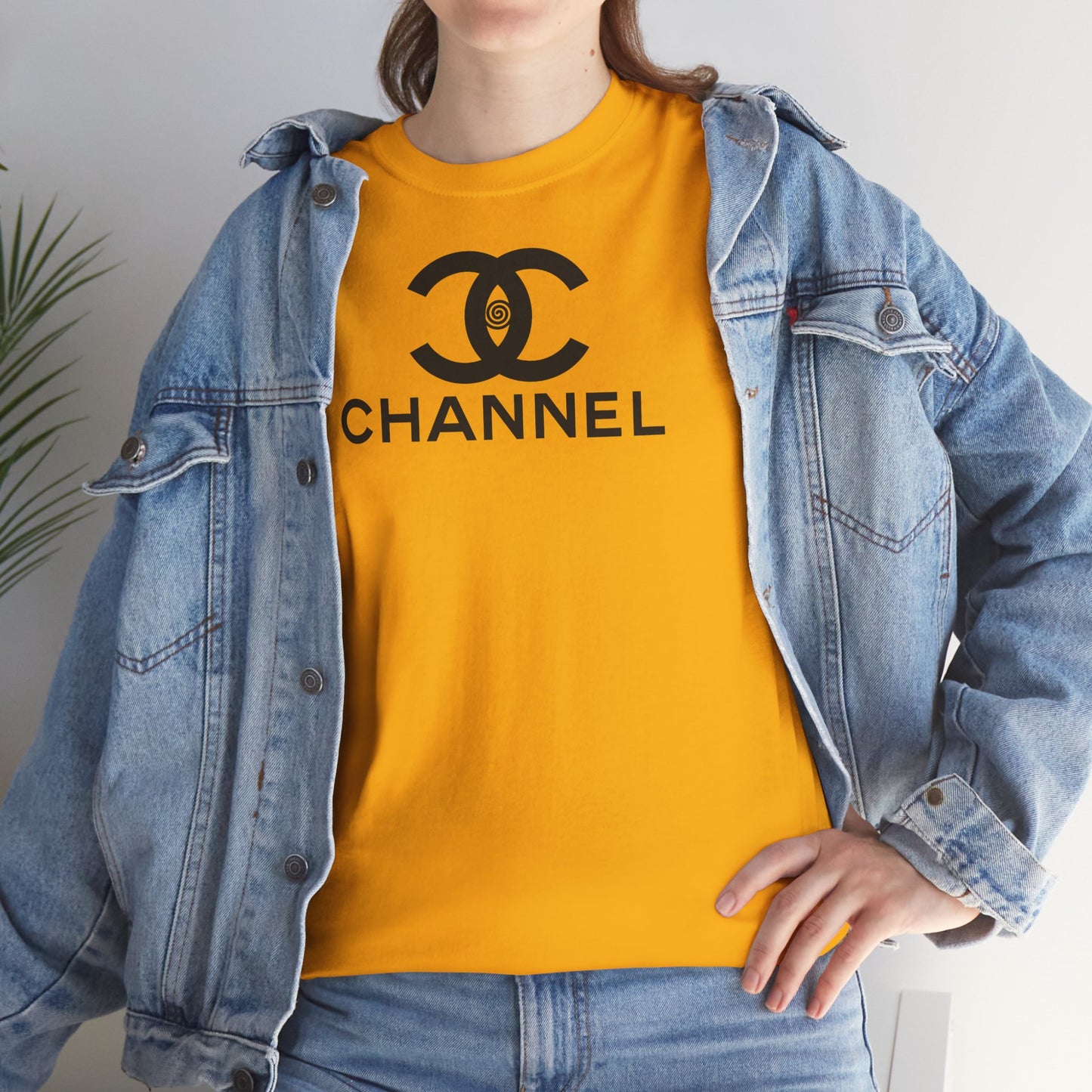 CHANNEL Unisex Heavy Cotton Tee