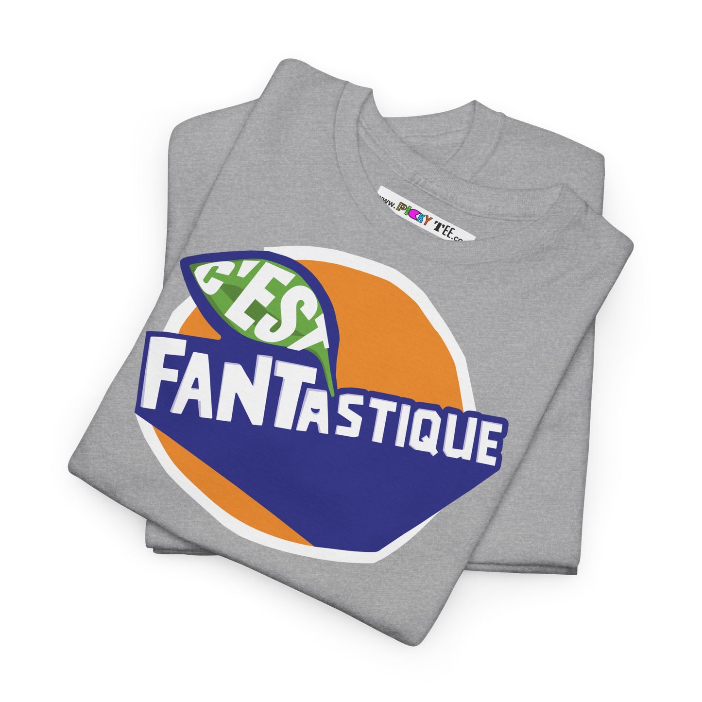 C'EST FANTASTIQUE Unisex Heavy Cotton Tee