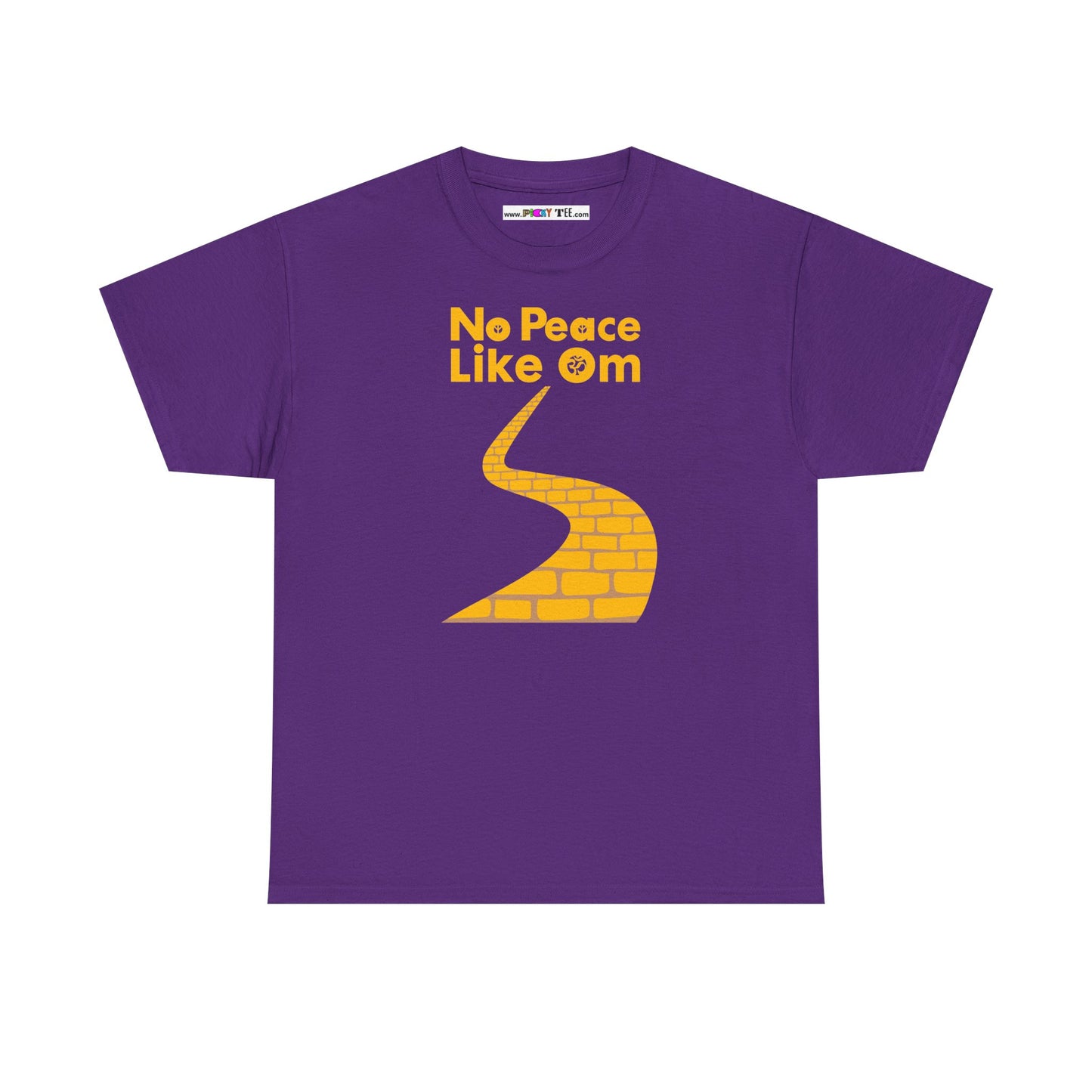 No Peace Like Om Unisex Heavy Cotton Tee