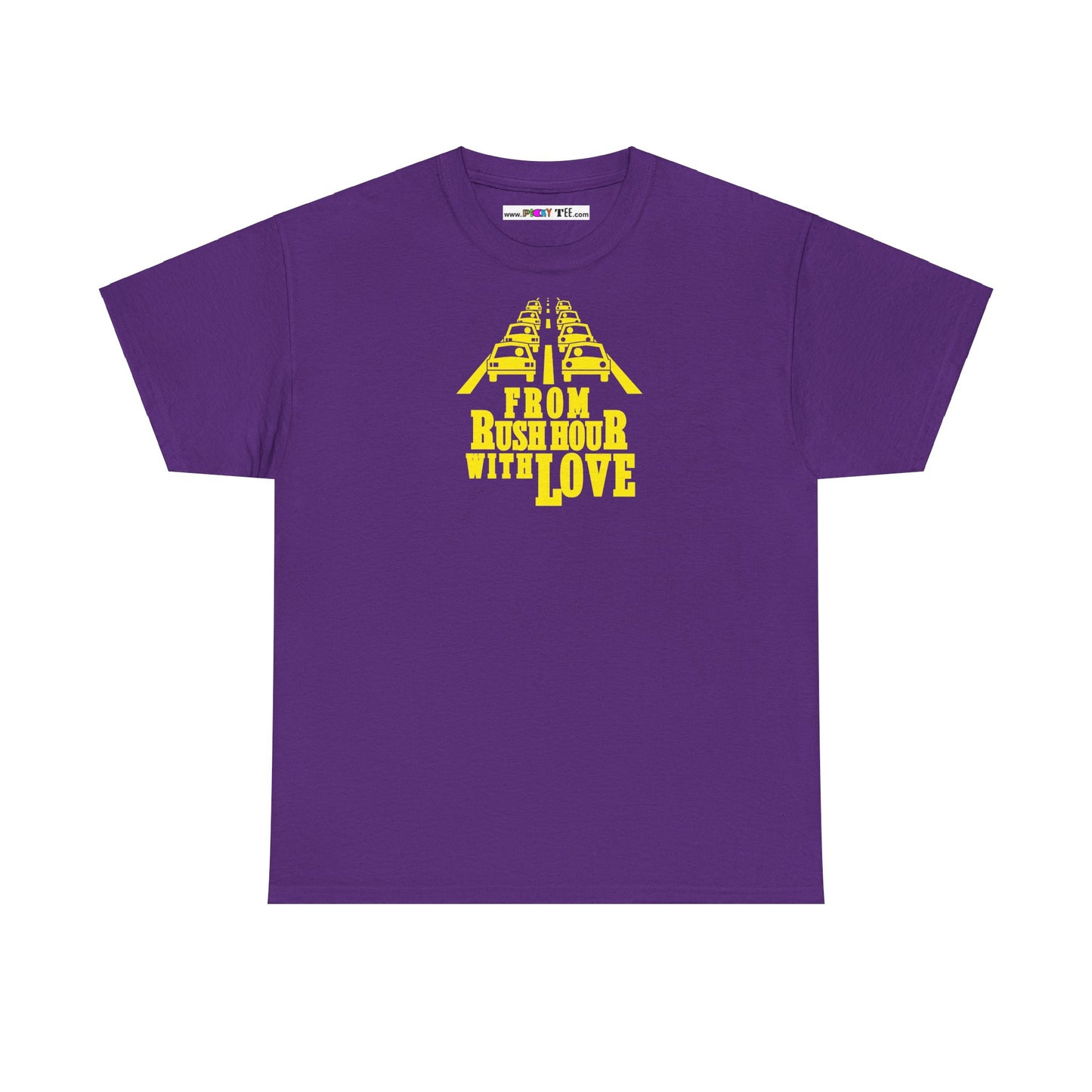 FROM RUSH HOUR WITH LOVE Unisex Heavy Cotton Tee