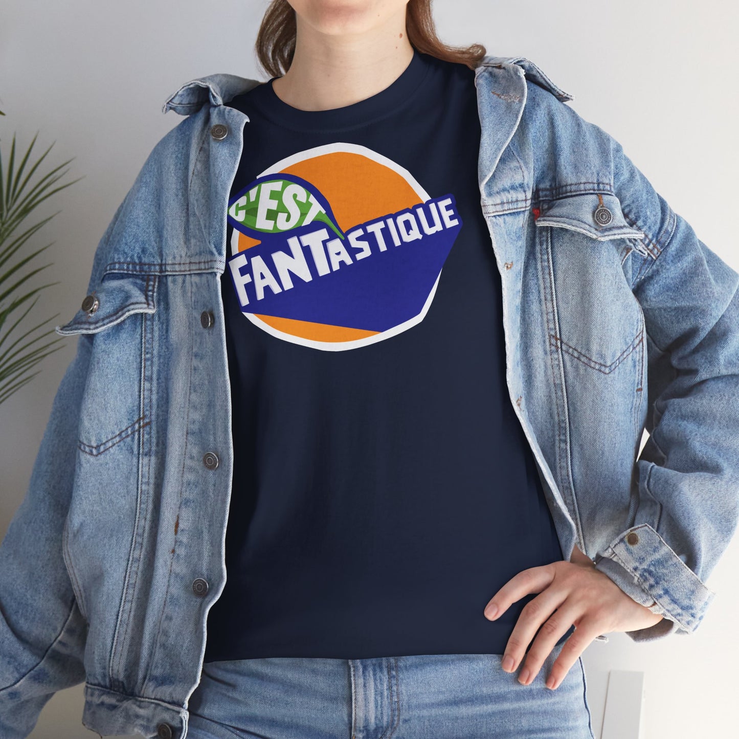 C'EST FANTASTIQUE Unisex Heavy Cotton Tee