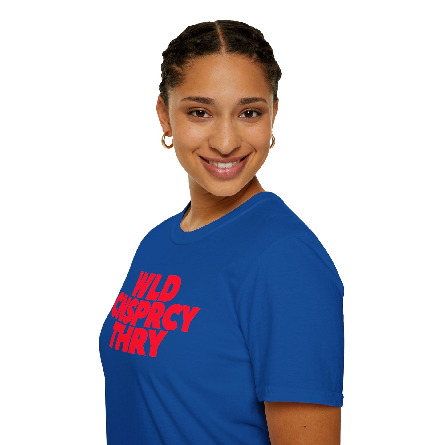 WLD CNSPRCY THRY Unisex Softstyle 100% Cotton T-Shirt