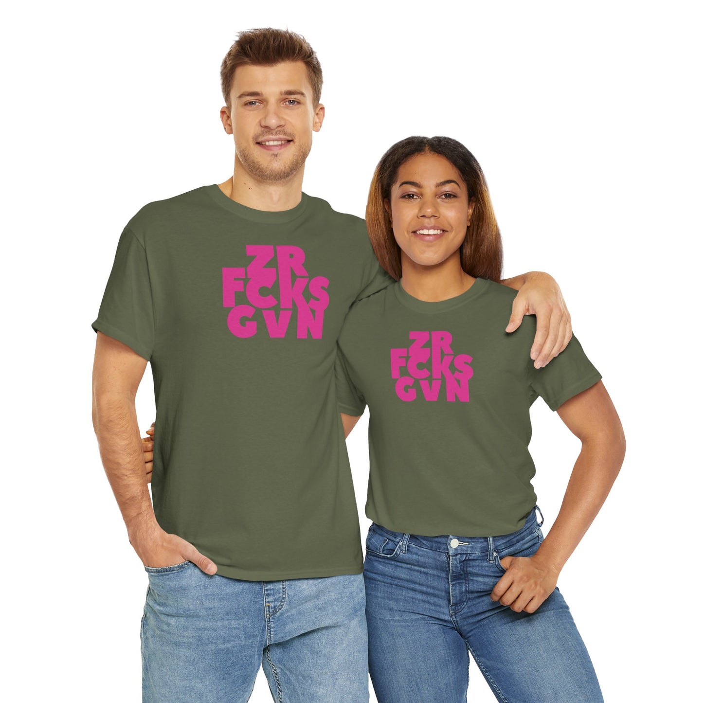 ZR FCKS GVN Unisex Heavy Cotton Tee