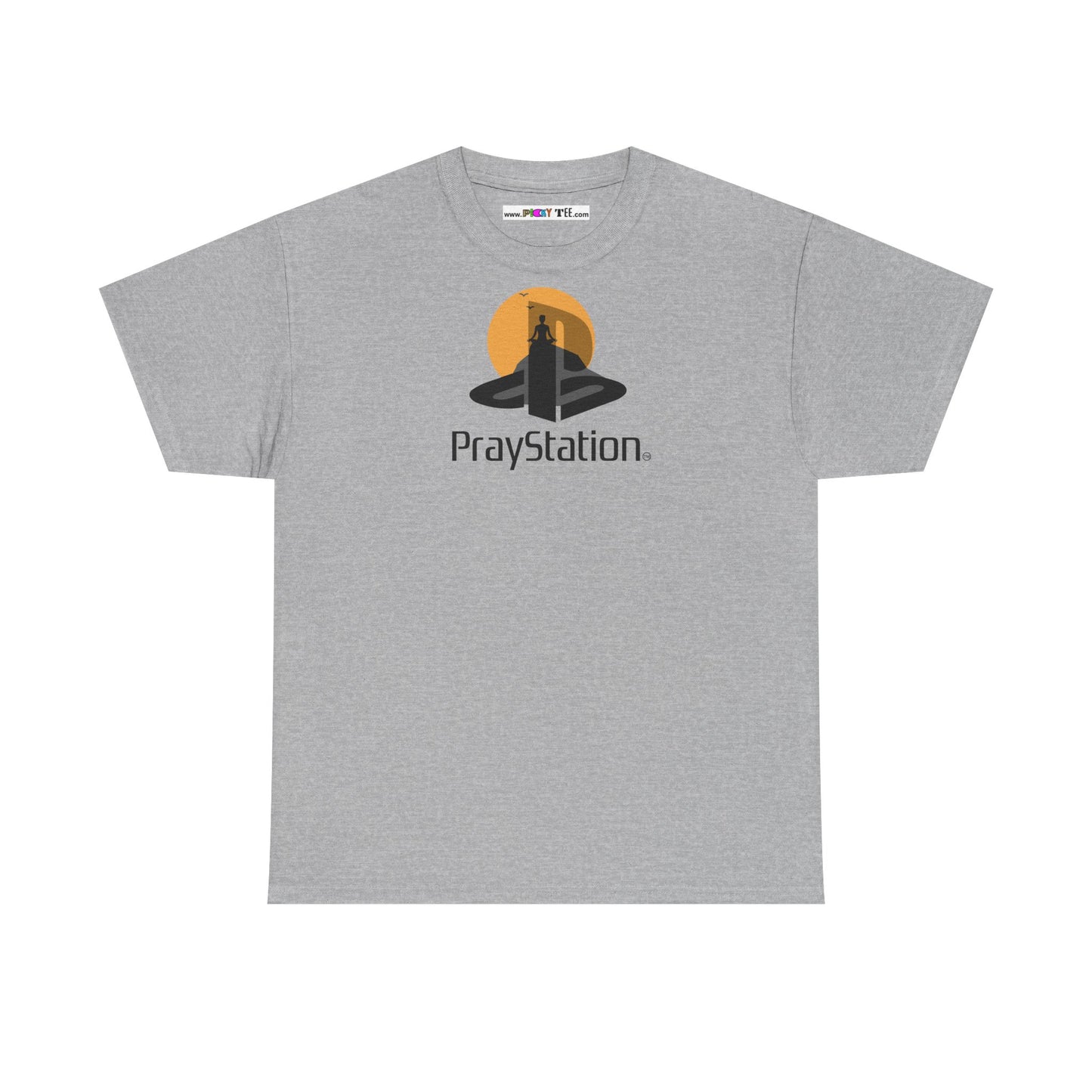 PrayStation Unisex Heavy Cotton Tee
