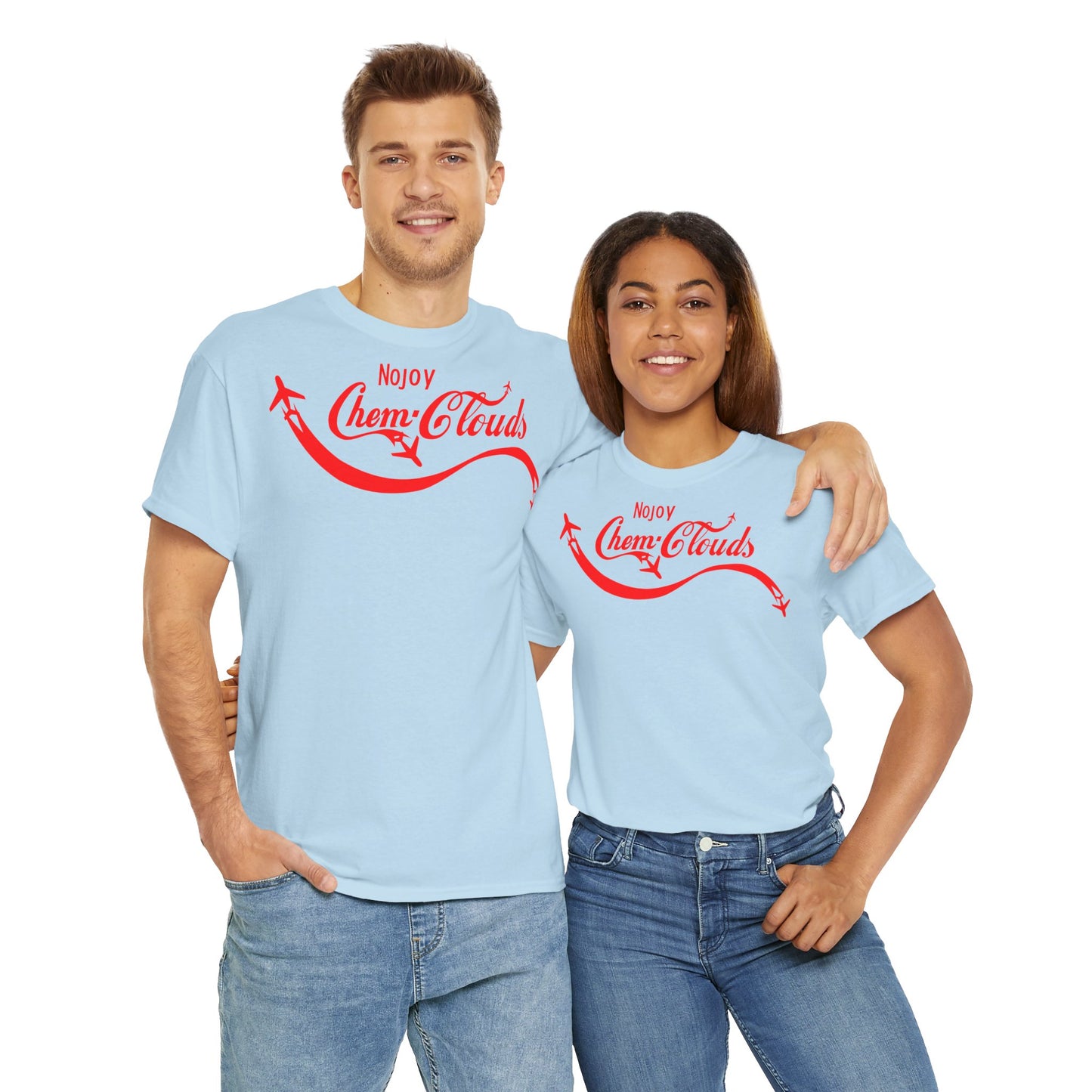 No Joy Chem Clouds Unisex Heavy Cotton Tee