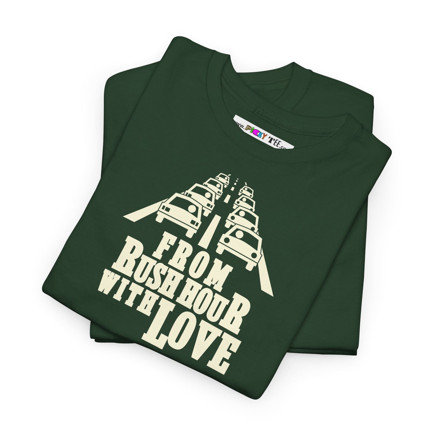 FROM RUSH HOUR WITH LOVE Unisex Heavy Cotton Tee