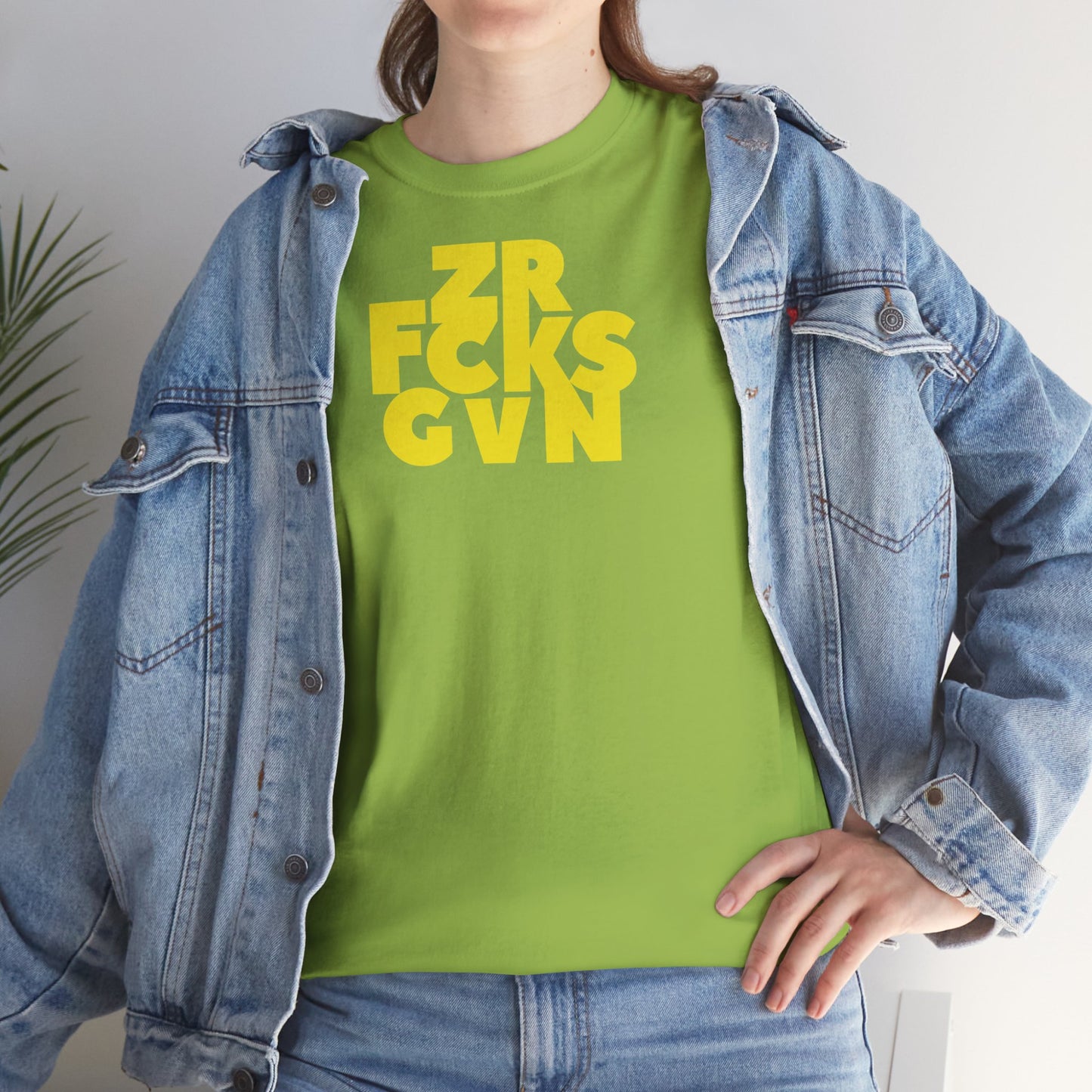 ZR FCKS GVN Unisex Heavy Cotton Tee