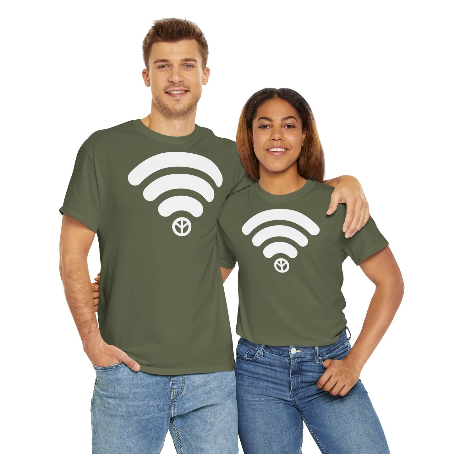 WiFight? Unisex Heavy Cotton Tee
