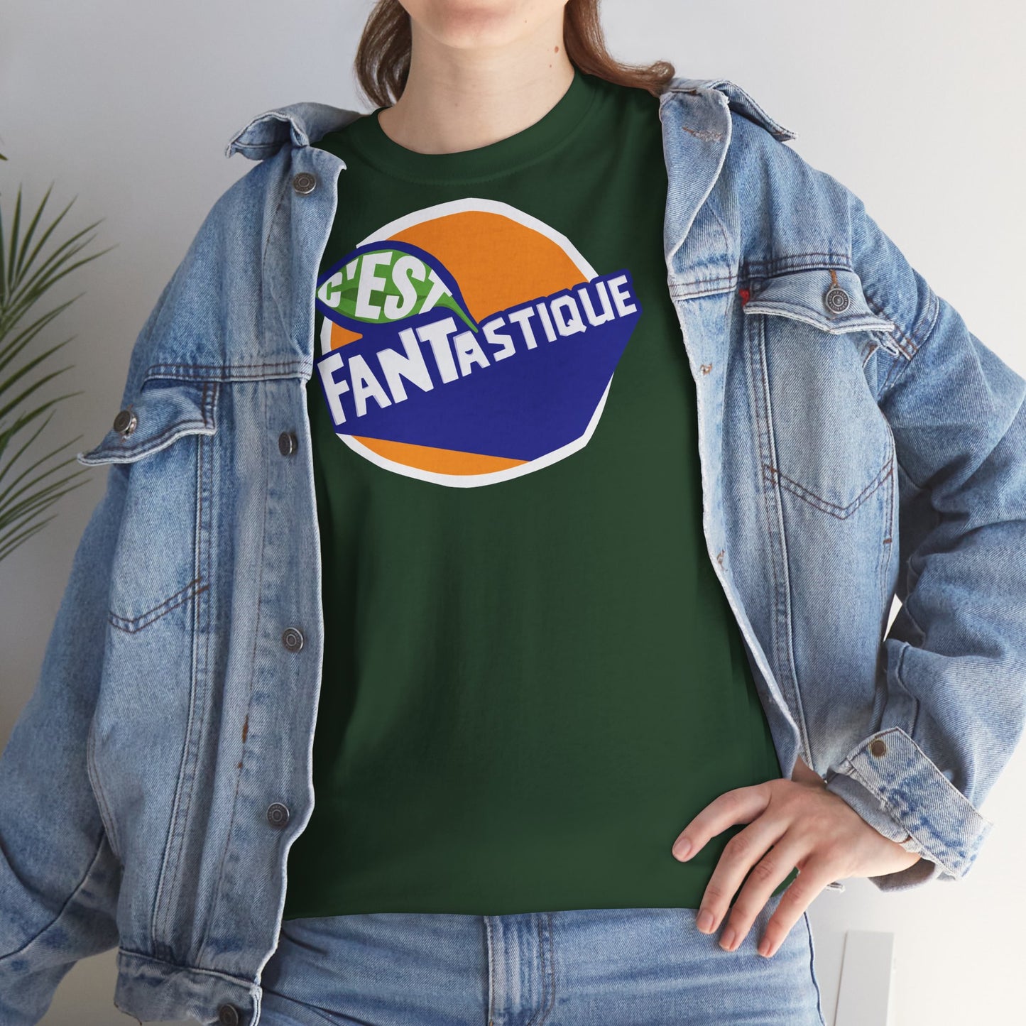 C'EST FANTASTIQUE Unisex Heavy Cotton Tee