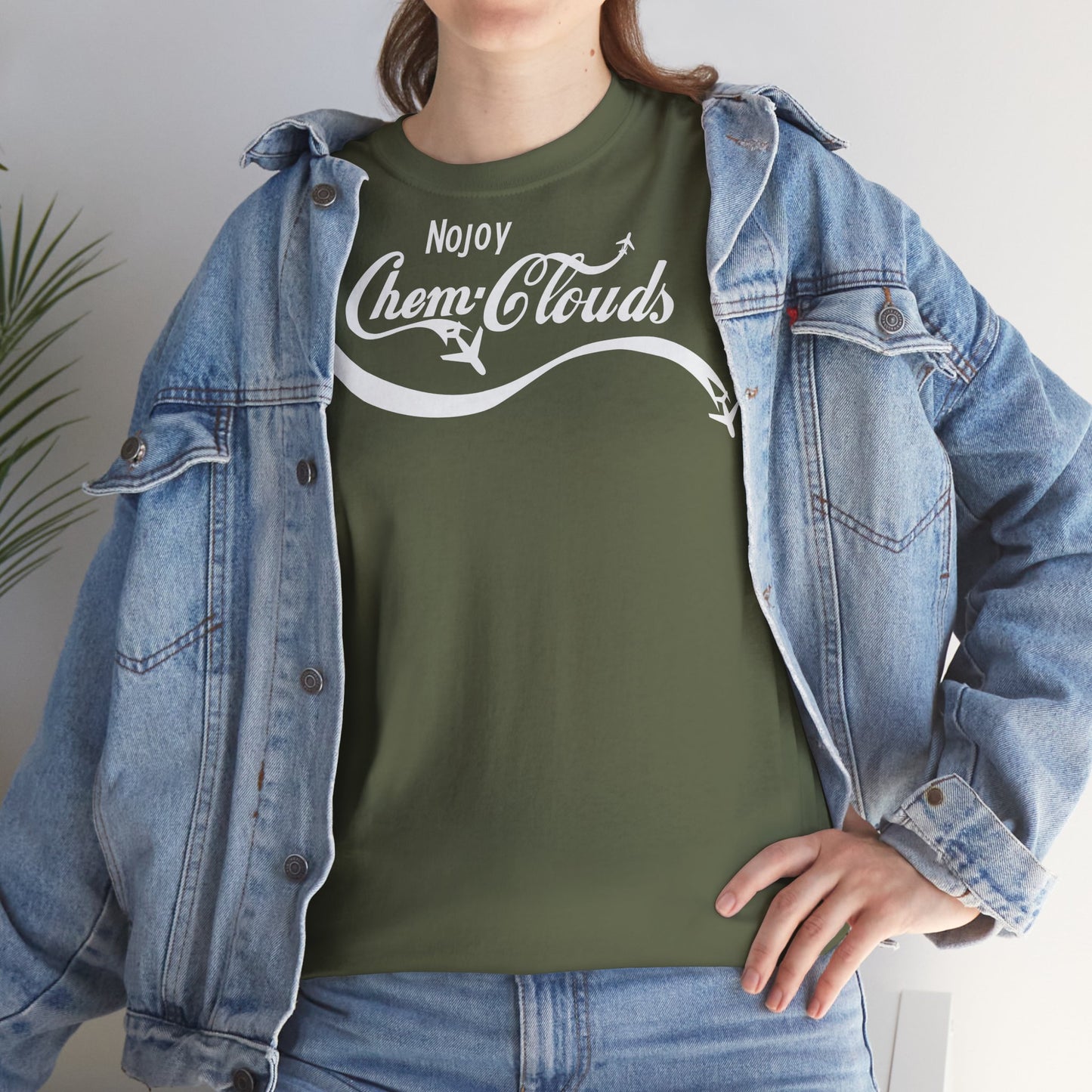 No Joy Chem Clouds Unisex Heavy Cotton Tee