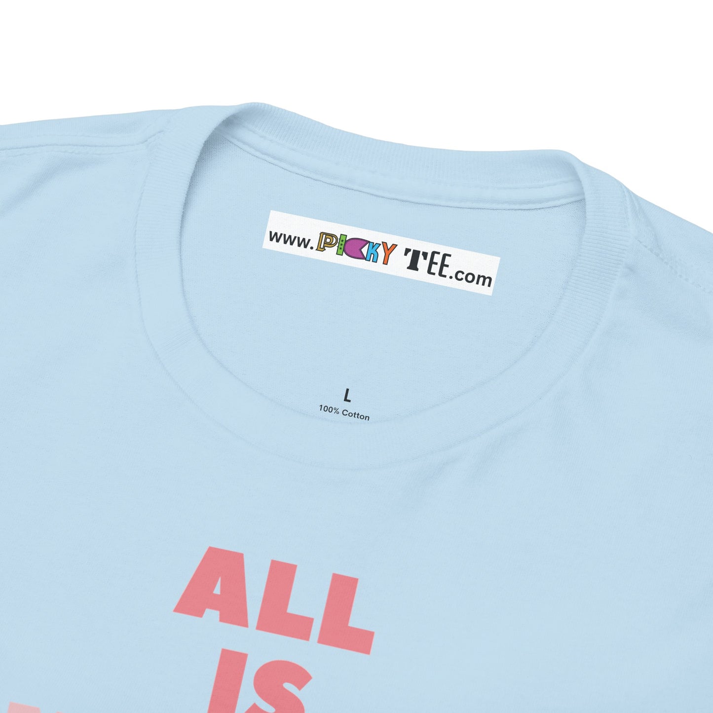ALL IS INHERENT AND KNOWN Unisex Heavy Cotton Tee