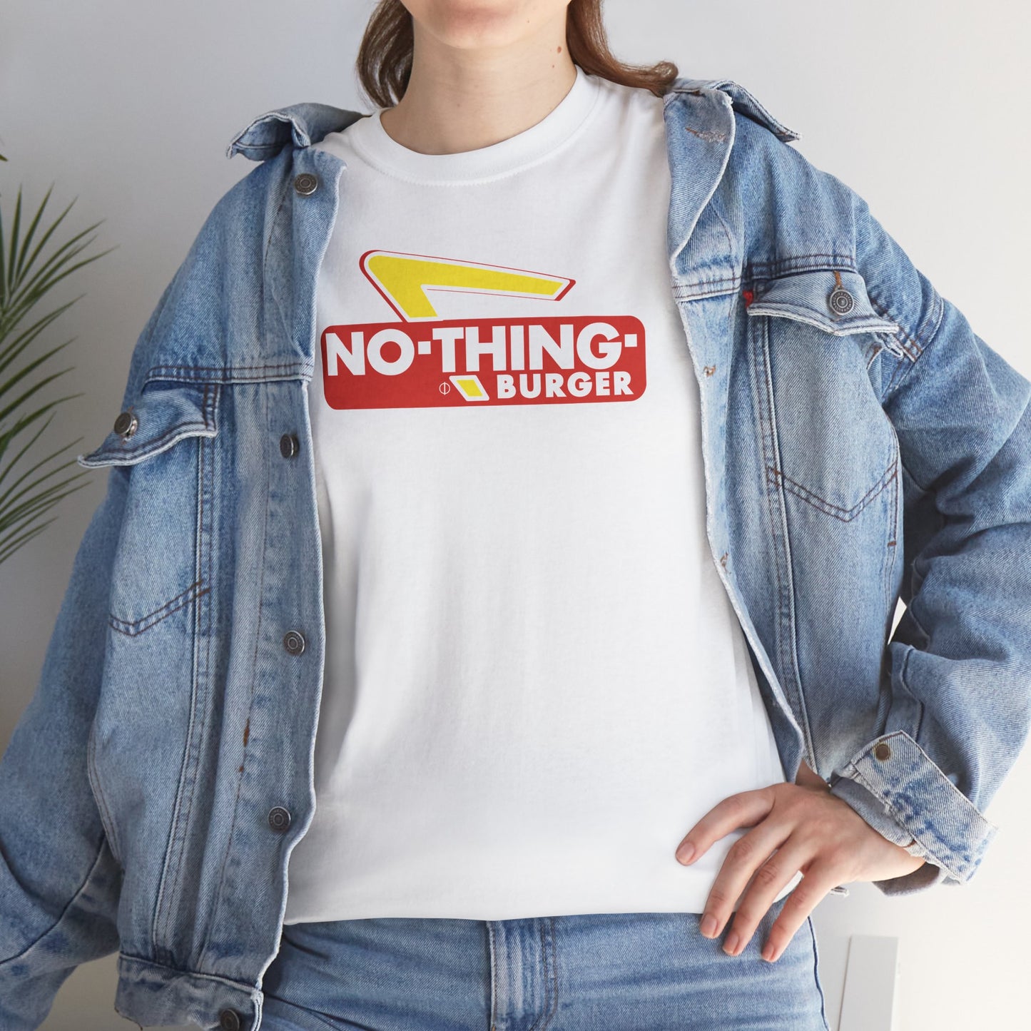 NO-THING-BURGER Unisex Heavy Cotton Tee