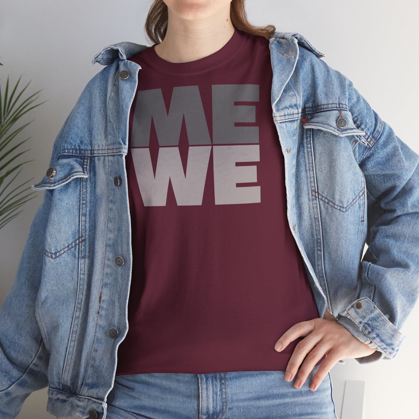 ME WE Unisex Heavy Cotton Tee