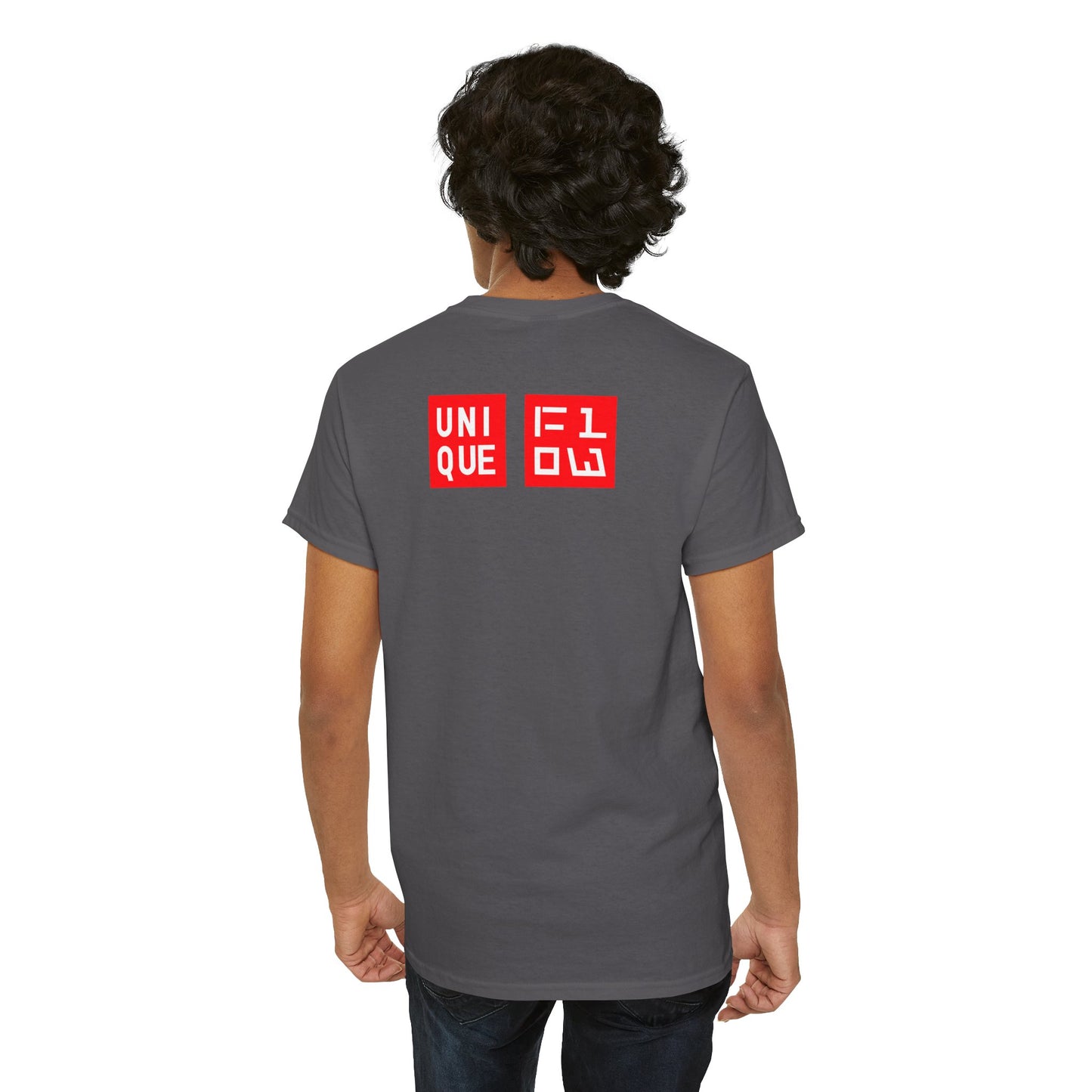 FLOW UNIQUE Unisex Heavy Cotton Tee
