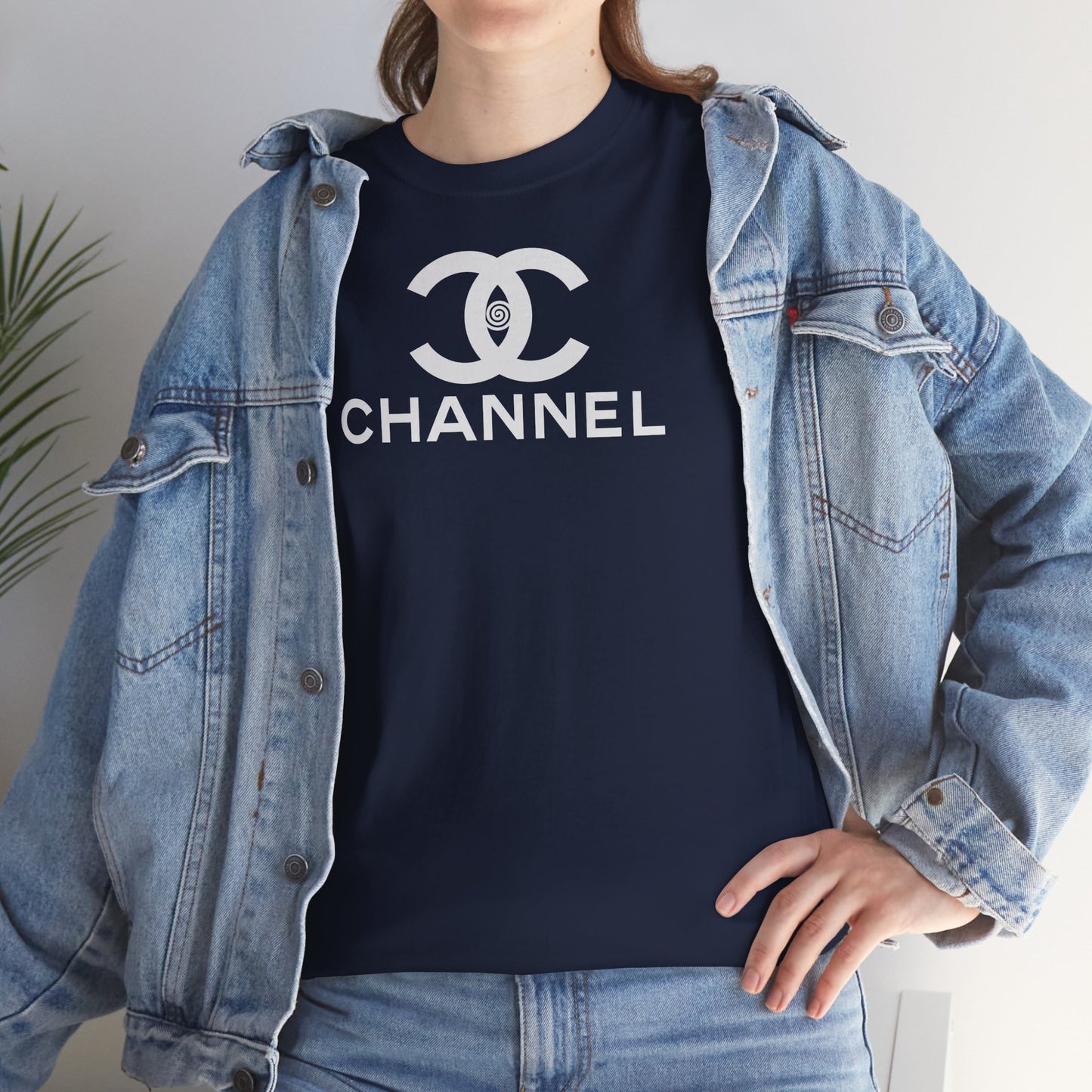 CHANNEL Unisex Heavy Cotton Tee