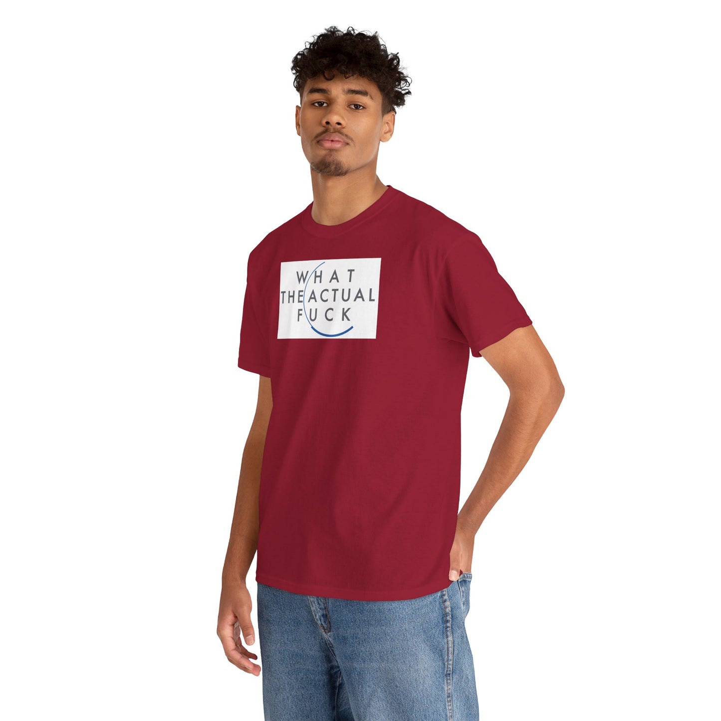WHAT THE ACTUAL FUCK Unisex Heavy Cotton Tee