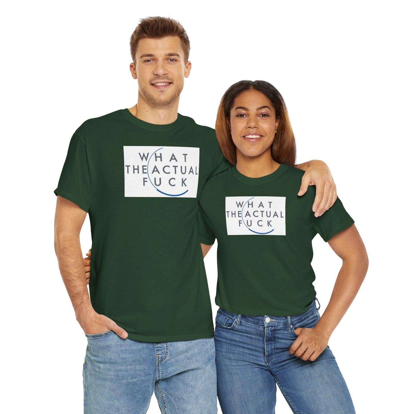 WHAT THE ACTUAL FUCK Unisex Heavy Cotton Tee