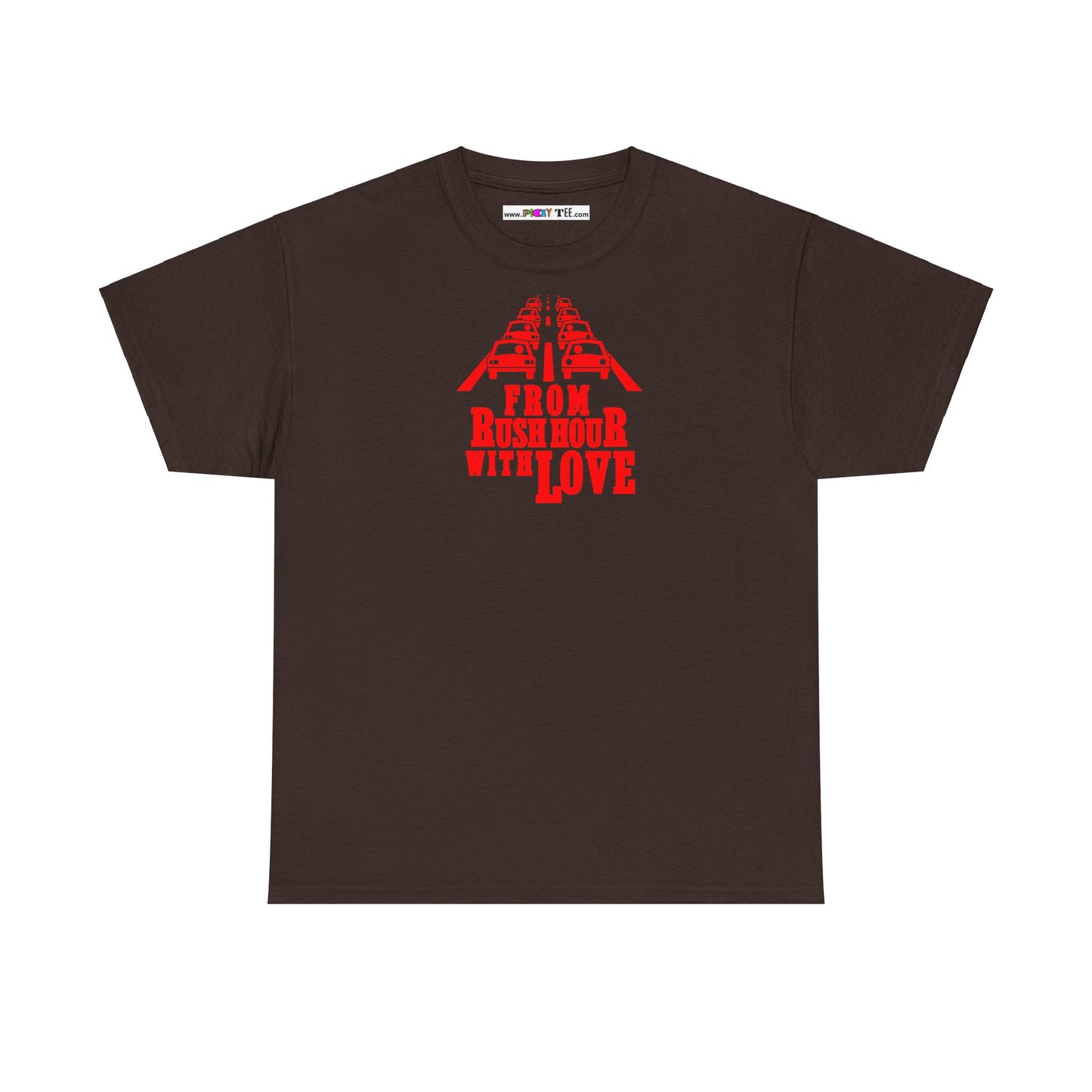 FROM RUSH HOUR WITH LOVE Unisex Heavy Cotton Tee