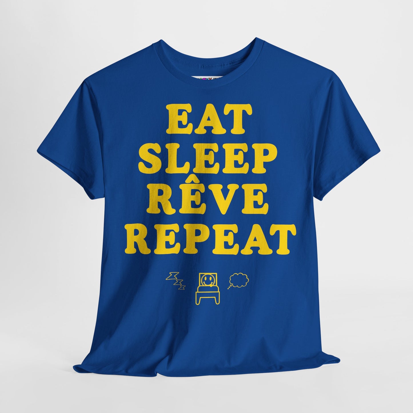 EAT SLEEP RÊVE REPEAT Unisex Heavy Cotton Tee
