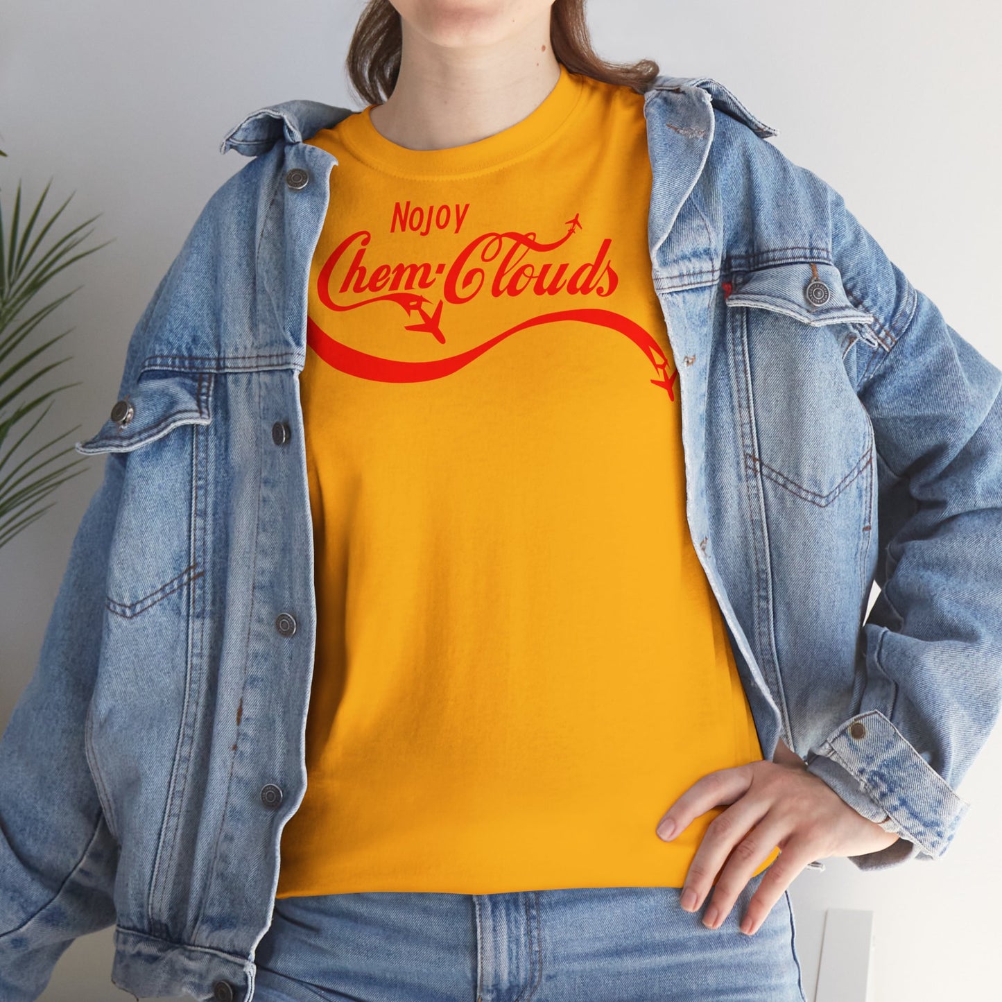 No Joy Chem Clouds Unisex Heavy Cotton Tee
