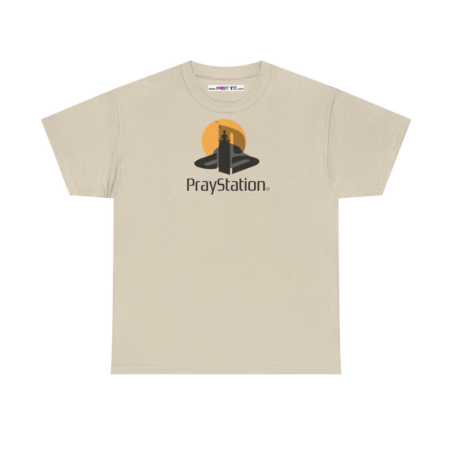PrayStation Unisex Heavy Cotton Tee