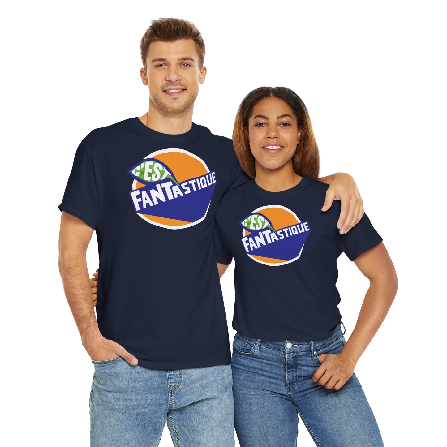 C'EST FANTASTIQUE Unisex Heavy Cotton Tee
