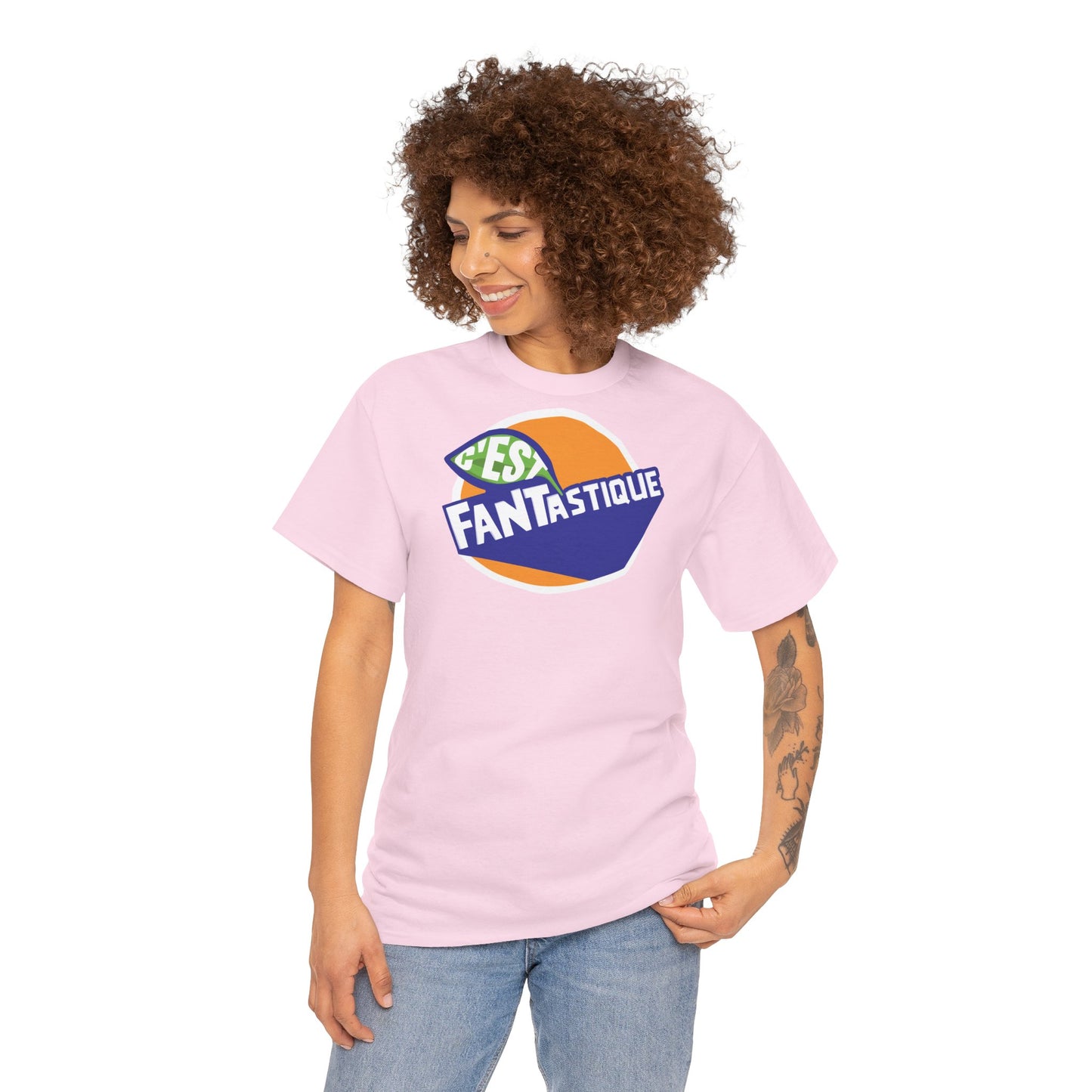C'EST FANTASTIQUE Unisex Heavy Cotton Tee