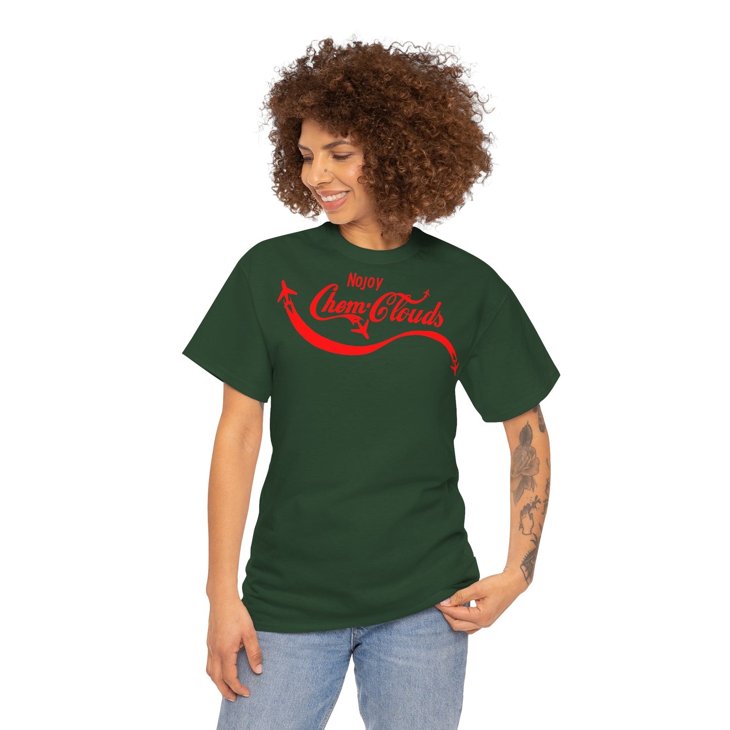 No Joy Chem Clouds Unisex Heavy Cotton Tee