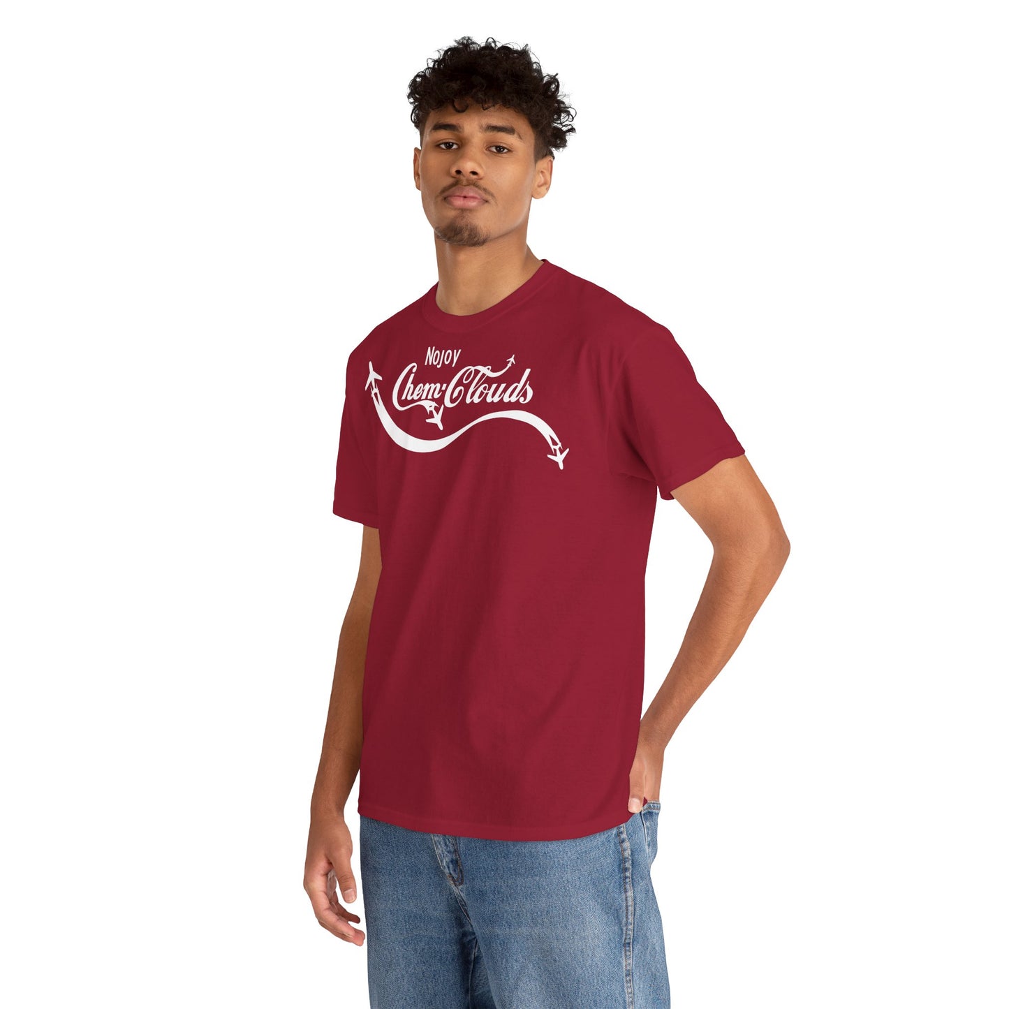 No Joy Chem Clouds Unisex Heavy Cotton Tee