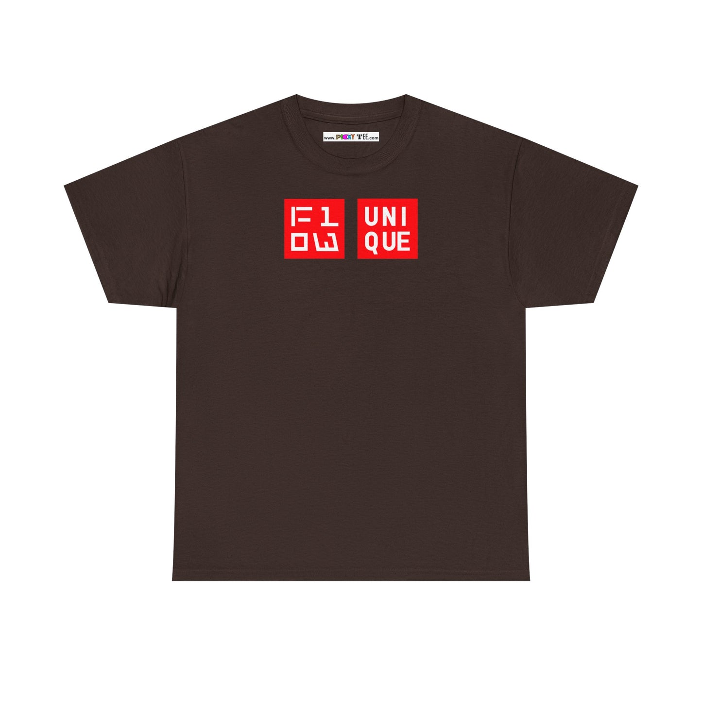 FLOW UNIQUE Unisex Heavy Cotton Tee