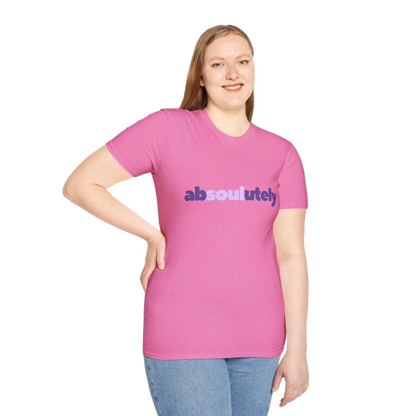 abSOULutely Unisex Softstyle 100% Cotton T-Shirt
