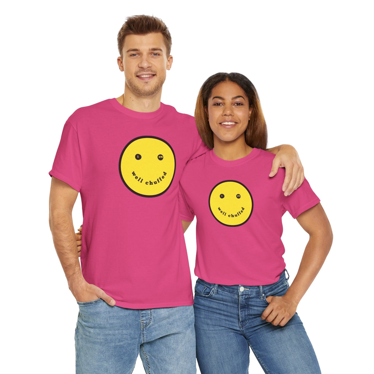 I AM WELL CHUFFED Unisex Heavy Cotton Tee