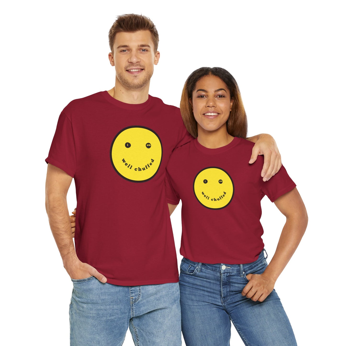 I AM WELL CHUFFED Unisex Heavy Cotton Tee