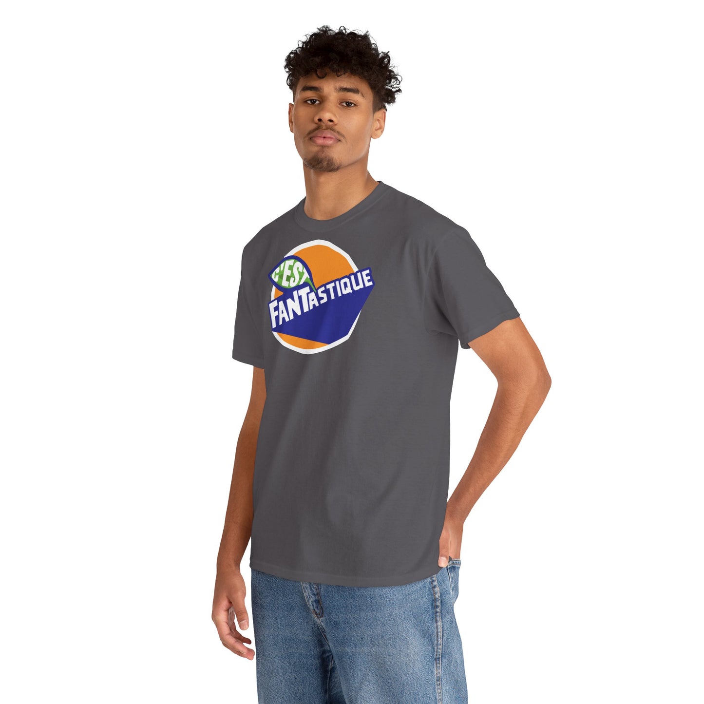 C'EST FANTASTIQUE Unisex Heavy Cotton Tee