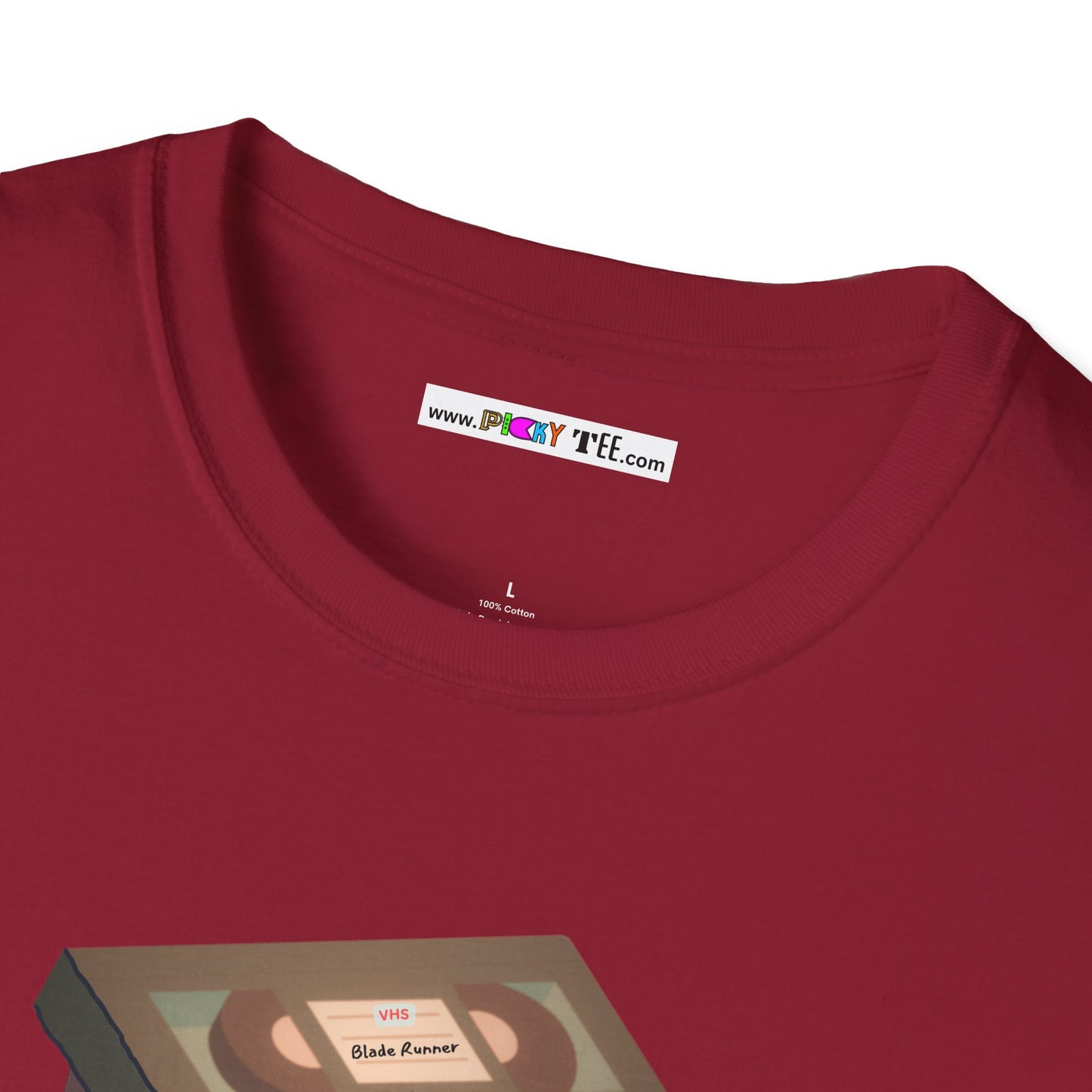80s VHStack Unisex Softstyle 100% Cotton T-Shirt