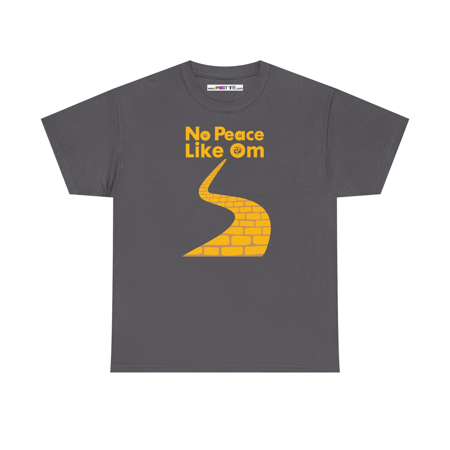 No Peace Like Om Unisex Heavy Cotton Tee