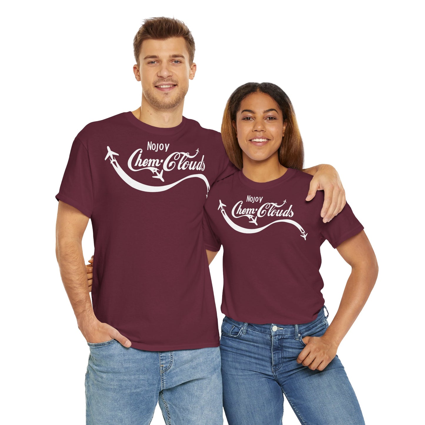 No Joy Chem Clouds Unisex Heavy Cotton Tee