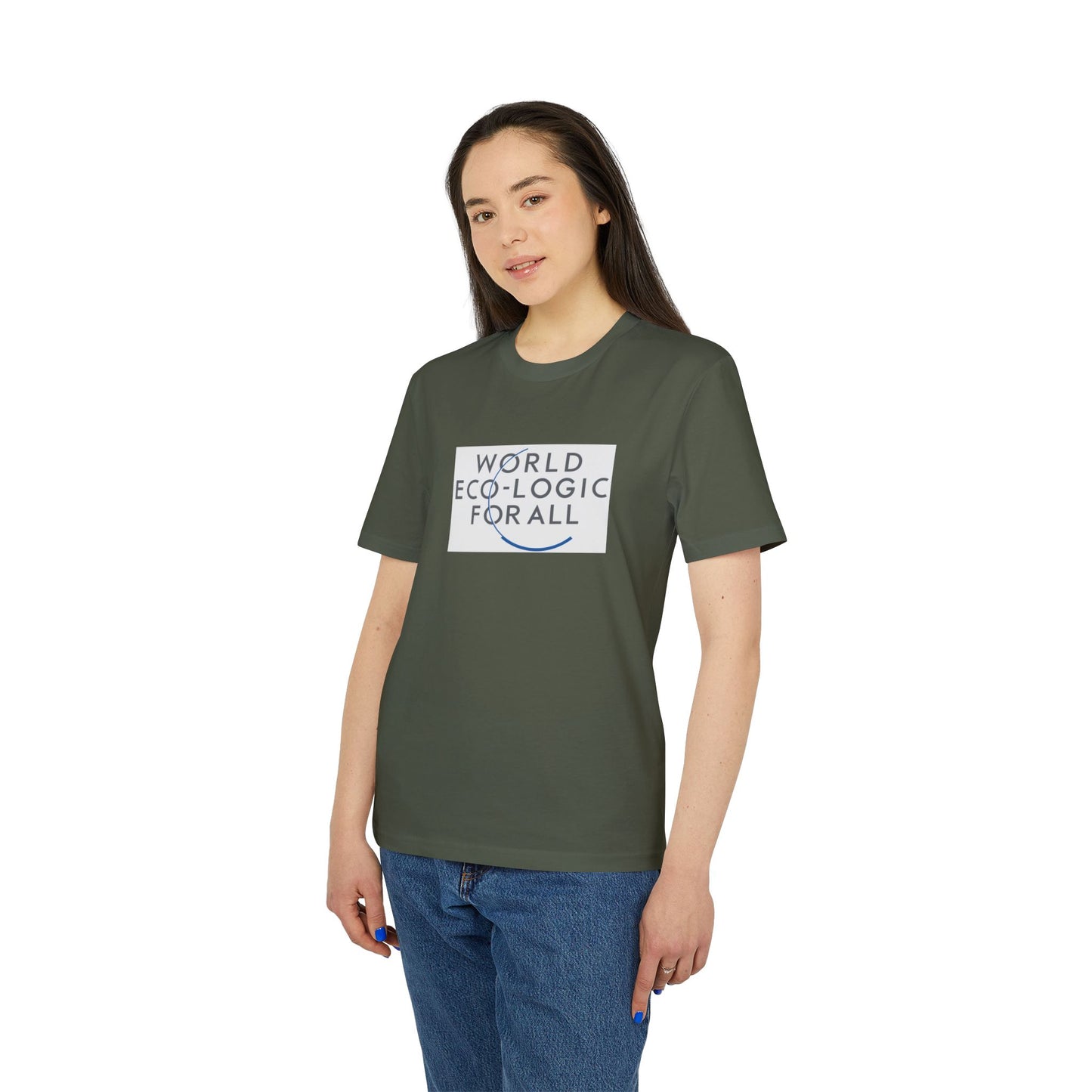 WORLD ECO-LOGIC FOR ALL Unisex Organic Eco-Friendly Creator 2.0 T-Shirt