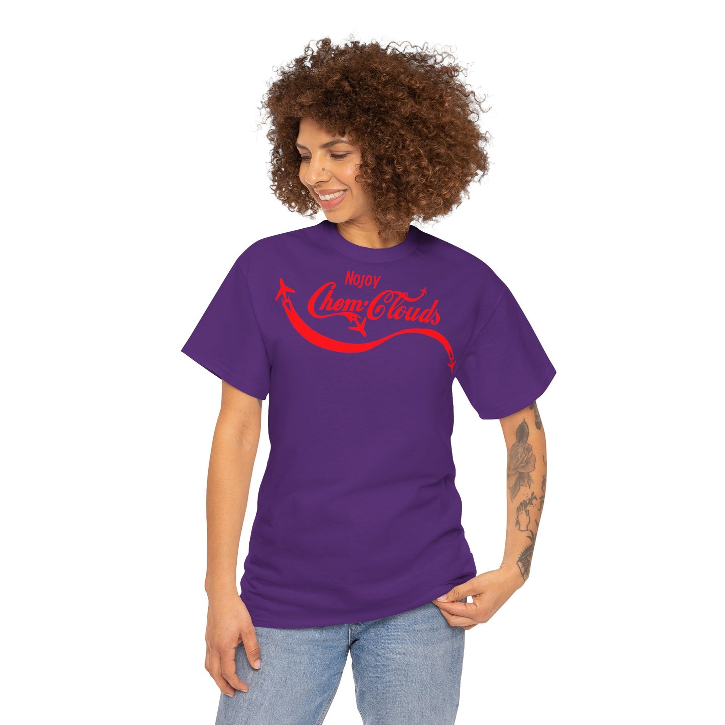 No Joy Chem Clouds Unisex Heavy Cotton Tee