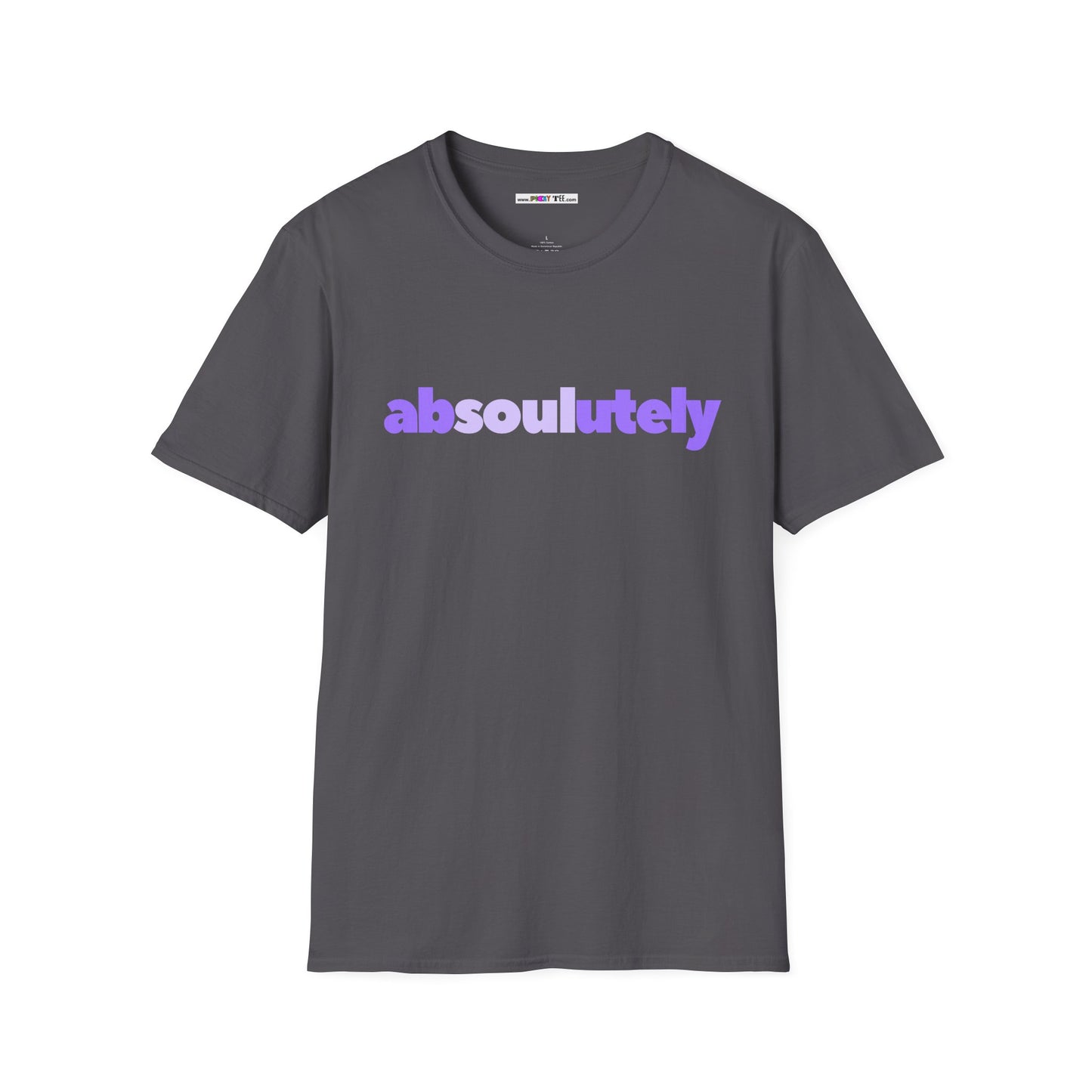 abSOULutely Unisex Softstyle 100% Cotton T-Shirt