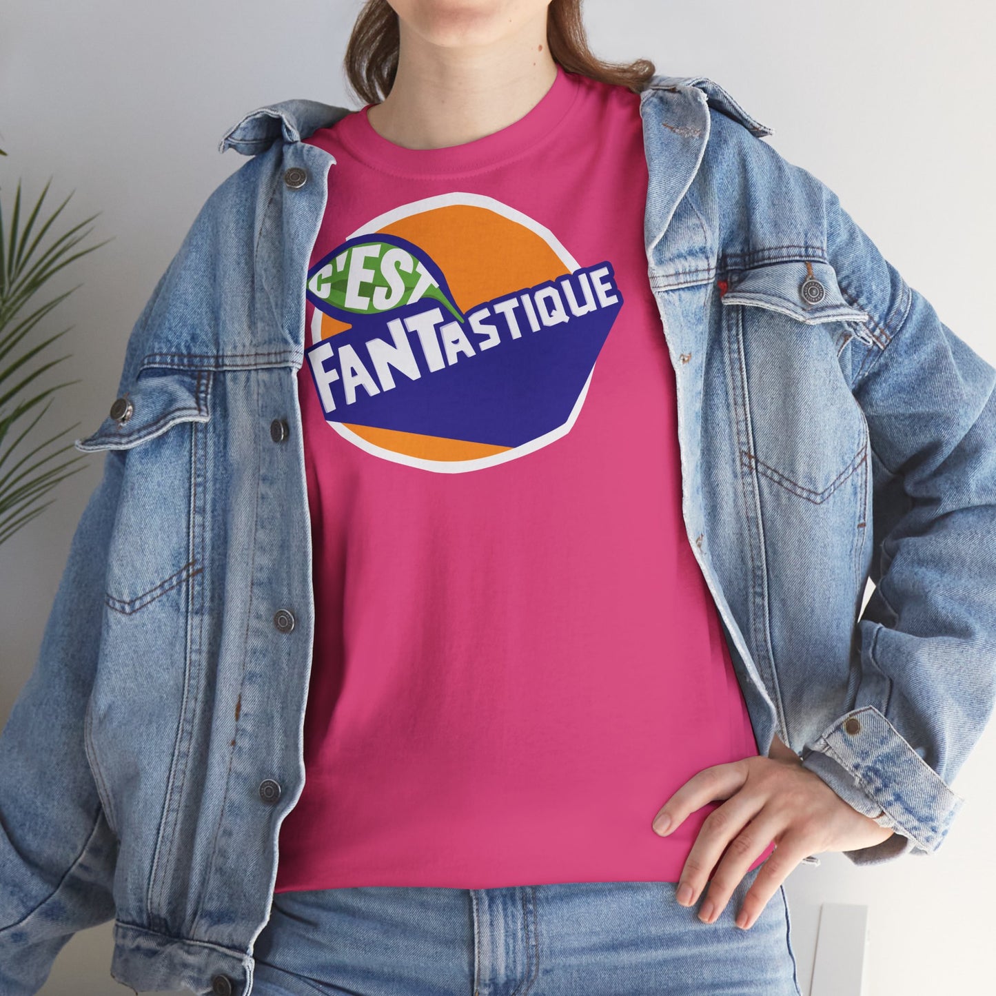 C'EST FANTASTIQUE Unisex Heavy Cotton Tee