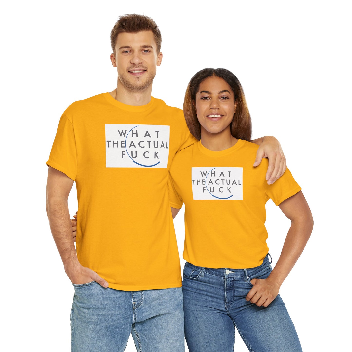 WHAT THE ACTUAL FUCK Unisex Heavy Cotton Tee