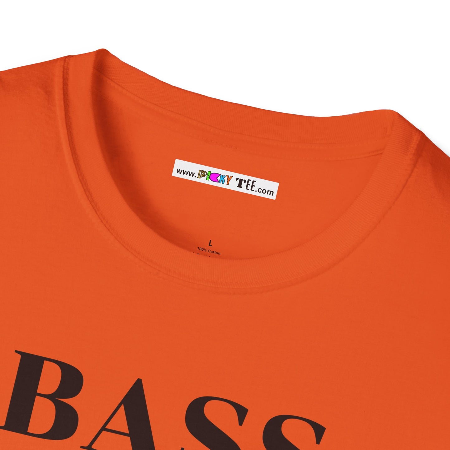 BASS HUGE BASS Unisex Softstyle 100% Cotton T-Shirt