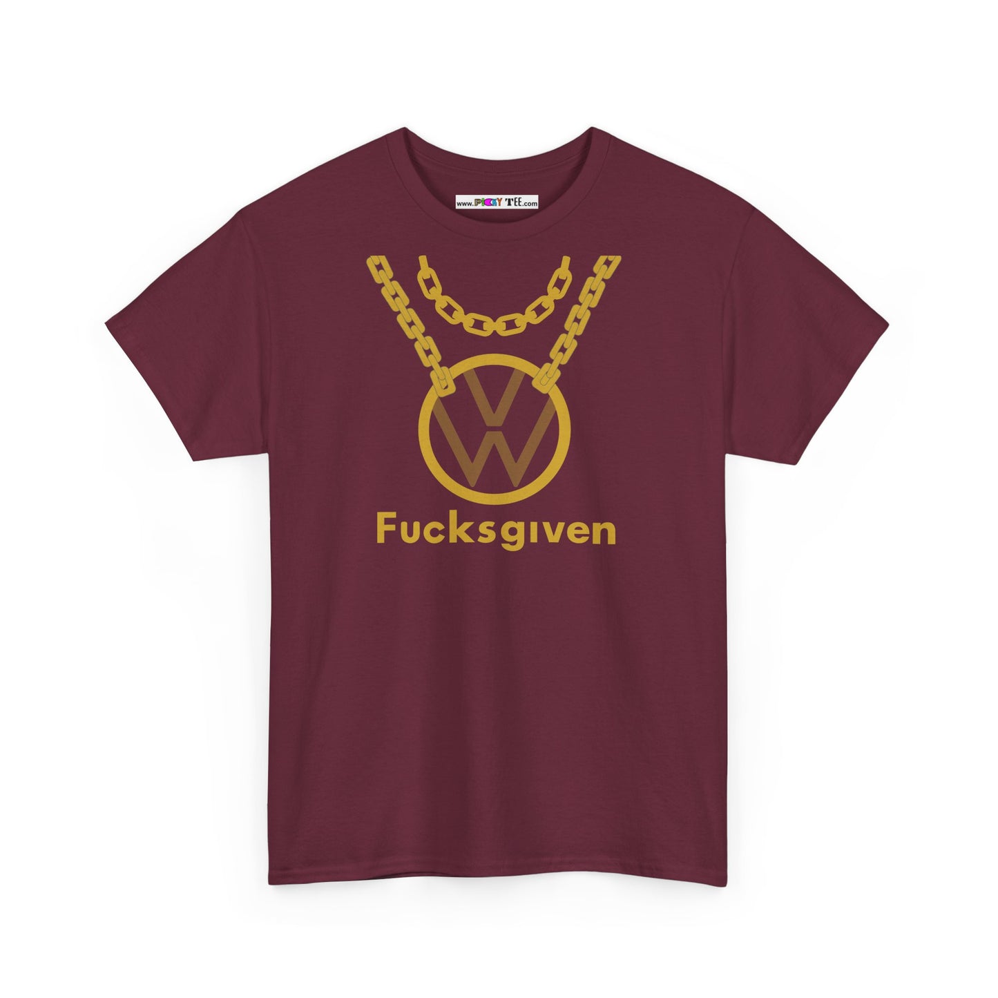 ZER0 Fucksgiven Unisex Heavy Cotton Tee