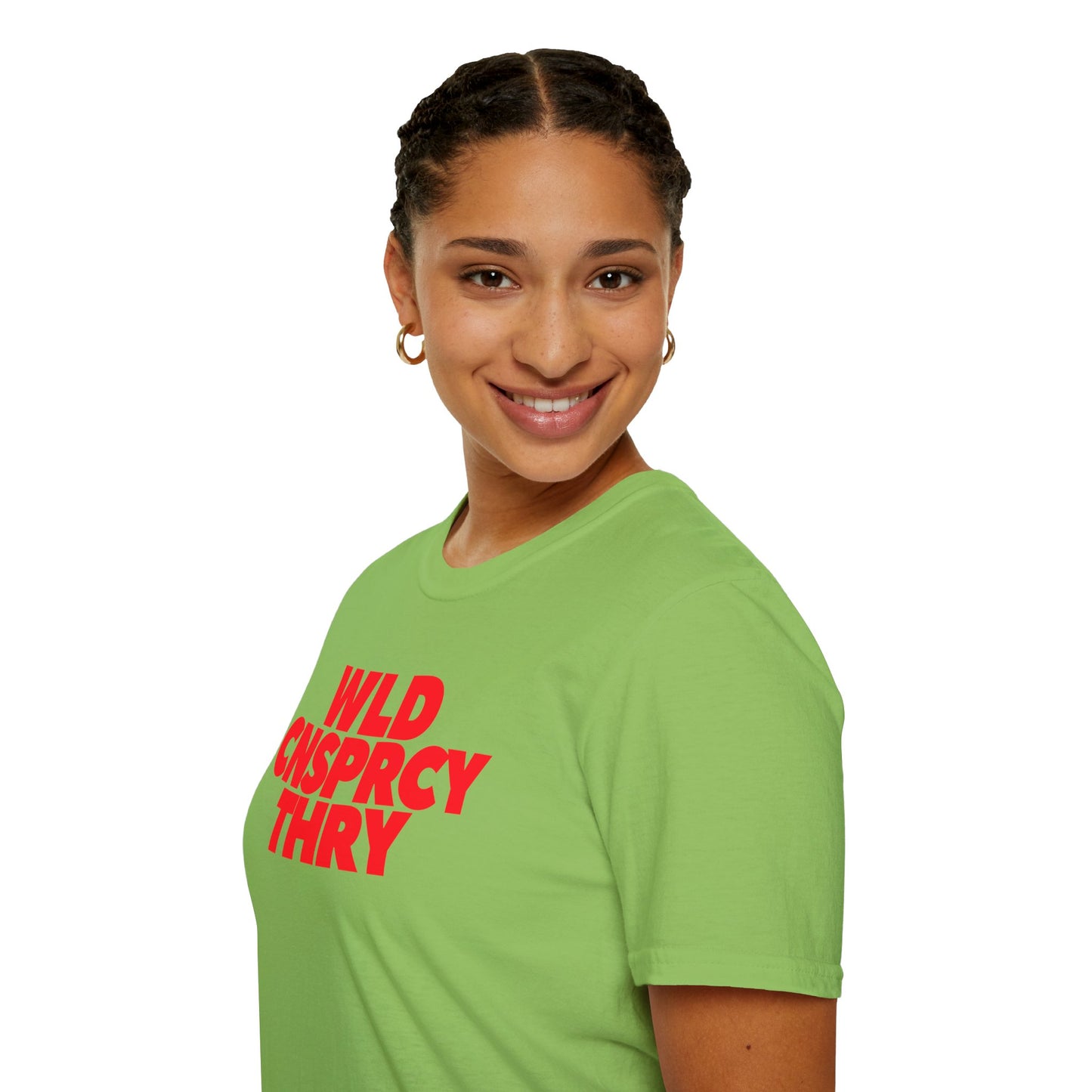 WLD CNSPRCY THRY Unisex Softstyle 100% Cotton T-Shirt