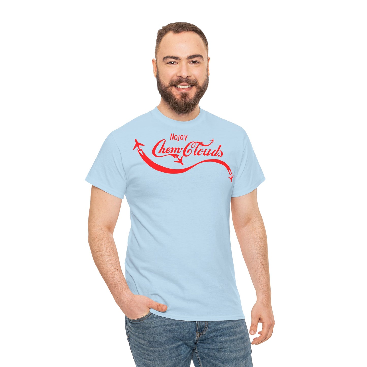 No Joy Chem Clouds Unisex Heavy Cotton Tee