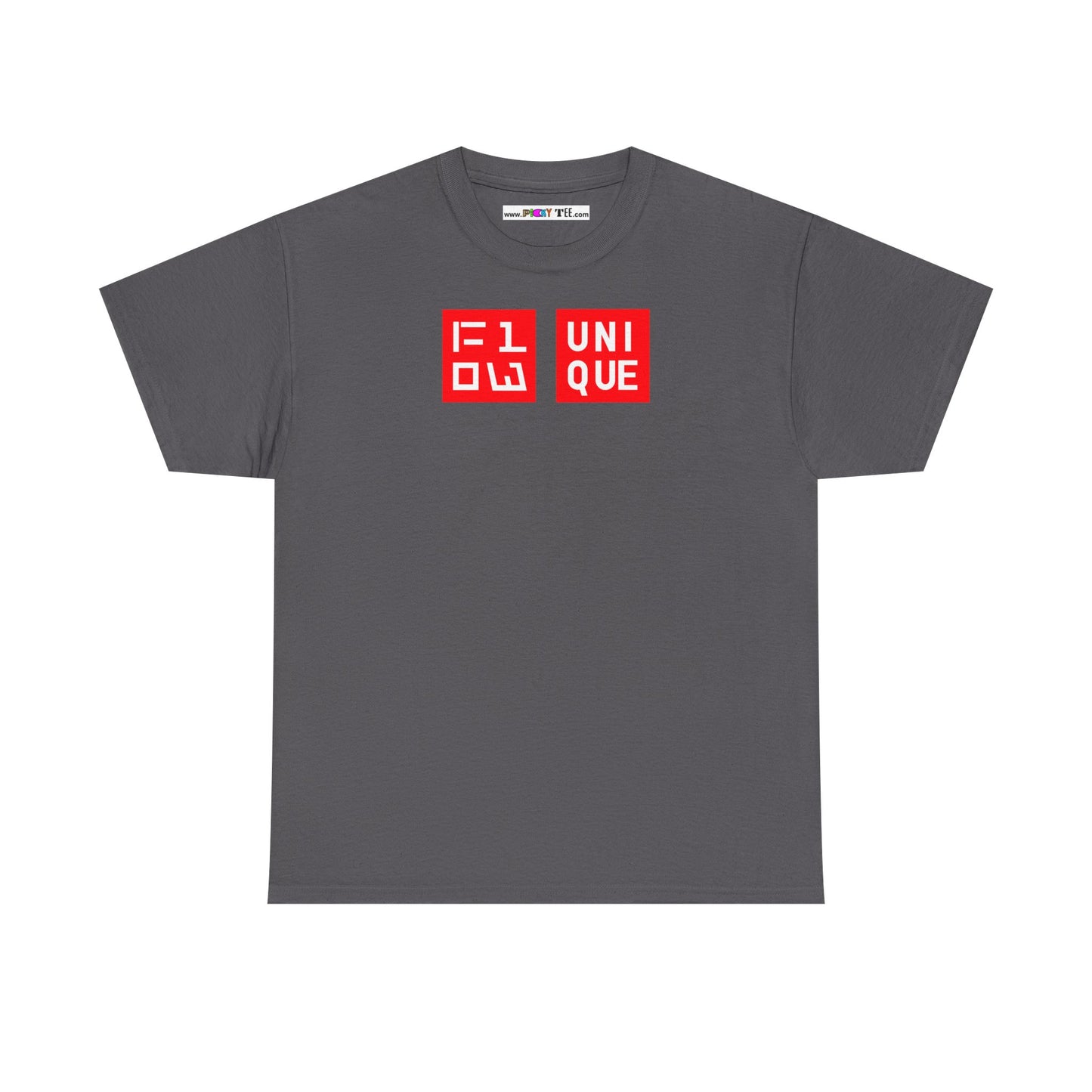 FLOW UNIQUE Unisex Heavy Cotton Tee