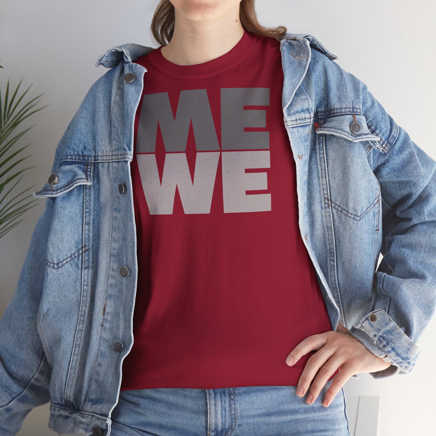 ME WE Unisex Heavy Cotton Tee