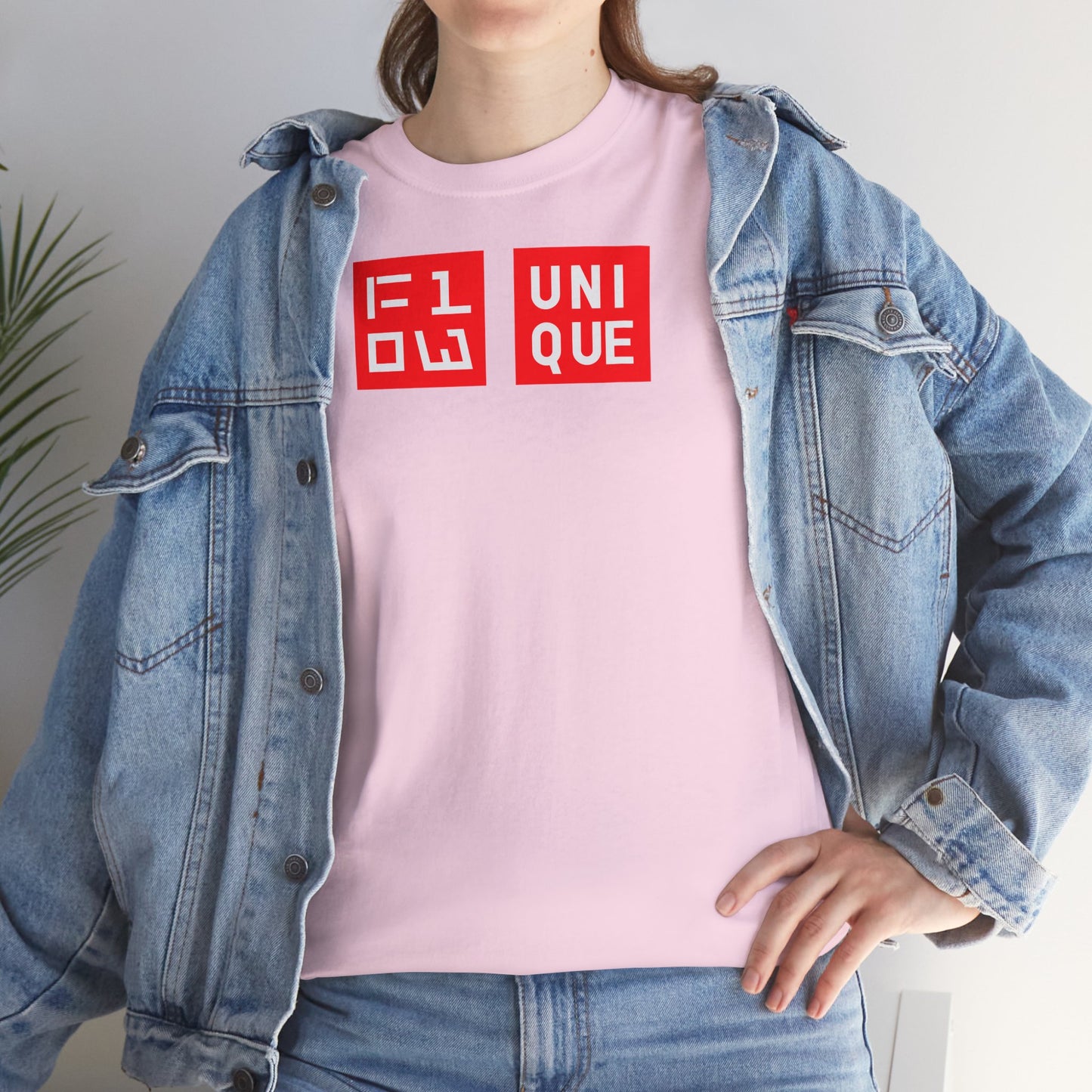 FLOW UNIQUE Unisex Heavy Cotton Tee