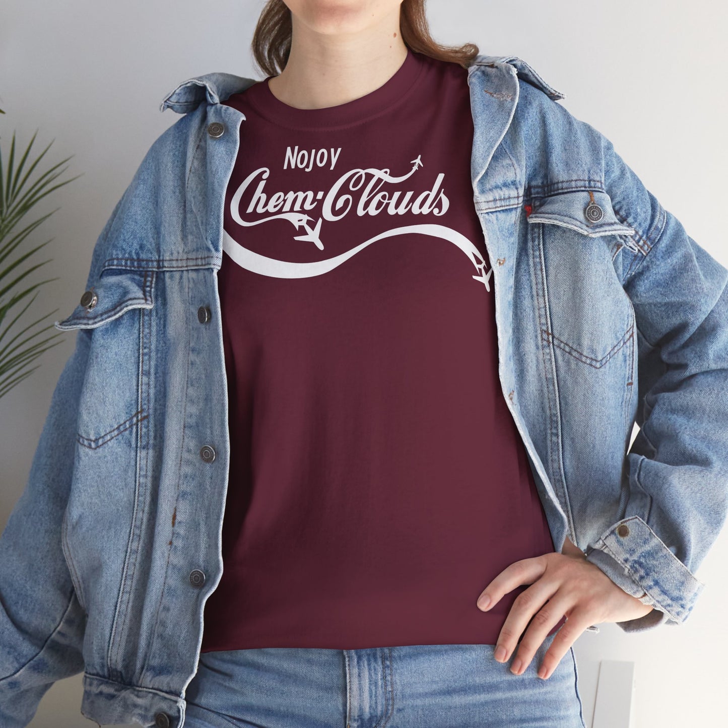 No Joy Chem Clouds Unisex Heavy Cotton Tee